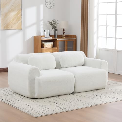 Sofá modular de chenilla sin montaje con espuma 30D de alta densidad para máxima comodidad 2