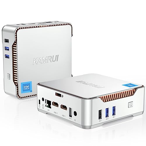 KAMRUI Mini PC,16GB RAM 512GB SSD Intel 11th Celeron N5105 (up to 2.9GHz) Mini Desktop Computer, 2.4G/5G WiFi, BT4.2, Small Computer Support 4K UHD VESA Gigabit Ethernet for Home/Business KAMRUI Mini PC,16GB RAM 512GB SSD Intel 11th Celeron N5105 (up to 2.9GHz) Mini Desktop Computer, 2.4G/5G WiFi, BT4.2, Small Computer Support 4K UHD VESA Gigabit Ethernet for Home/Business