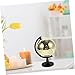 LRXIYODE Golden Disco Globe Reflective Rotating Decoration for Home Office Desk and Events Stylish Geographical Learning Tool with Effect