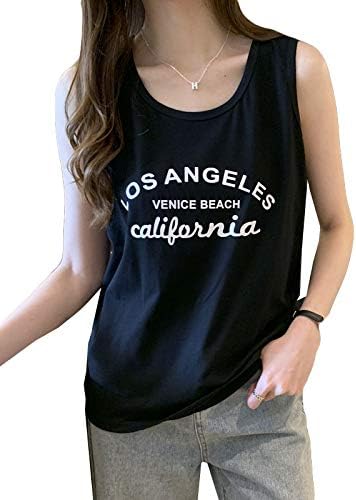 Amazon Mlboss タンクトップ レディース ゆったり ノースリーブ Tシャツ 韓国ファッション トップス 夏服 おしゃれ ベスト キャミソール 原宿系 キャミソール タンクトップ 通販