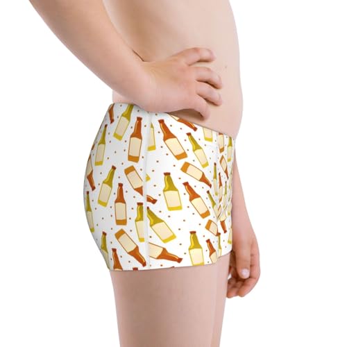 Boys' Cotton Boxer Brief Soft Underwear-Beer Bottles2