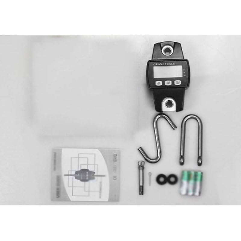 Electronic Hanging Scale Hook-Type Convenient Handheld Small-Sized Metal Hook Aluminum Alloy image 5