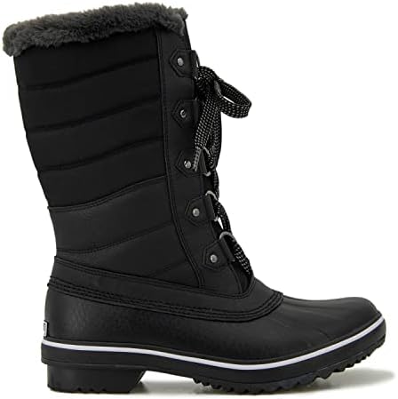 JBU by Jambu Women's Siberia Water Resistant Snow Boot, Black, 10 | Image 2