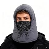 TGAVO Pasamontañas térmico Impermeable y Cortaviento para Hombre y Mujer protección Total para Ciclismo esquí Senderismo