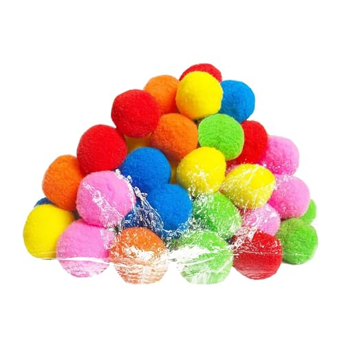 Genérico Pelotas De Agua Reutilizables - Juegos al Aire Libre para Niños con Bolas de Agua,Juguetes Compactos para Piscina y Playa con Interacción Familiar