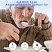 Adaptive Utensils, Weighted Utensils for Hand Tremors, Utensils for Parkinsons Patients,Elderly,Arthritis,Weak Hand Grip. Stainless Steel Knife,Fork,Spoons and Rocker Knife Set (4pcs Left-Handed)