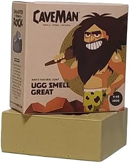 Caveman Men's Natural Soap: Ugg Smell Great (180g)
