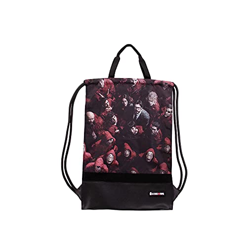Karactermania-02440 La Casa de Papel Together-Saco de Cuerdas Storm con Asas, Multicolor, One Size...