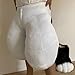 LUOWAN Digitigrade Fursuit Legs, Cosplay Costume Footwear, furry leg liner, Standard, Blue/White/Black