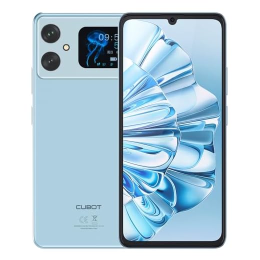 Cubot A20, Smartphone Android 14, 4GB RAM, 128GB, Câmera 48MP, Tela Grande (Azul)
