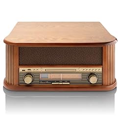 Classic Phono TCD-2500 Platine Tourne-Disque Boîtier en Bois, Prise de Son directe USB, Radio/Lecteur CD, 2 Enceintes intégrées, télécommande, Courroie d’entraînement - Les Beatles, Paul McCartney, John Lennon, RIngo Starr, George Harrison Classic Phono TCD-2500 Platine Tourne-Disque Boîtier en Bois, Prise de Son directe USB, Radio/Lecteur CD, 2 Enceintes intégrées, télécommande, Courroie d'entraînement – Image 2
