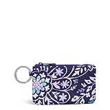 Vera Bradley Women's Recycled Lighten Up Reactive Zip ID Case Wallet, Belle Paisley, One Size