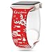 Produktbild Ocaer Weihnachten Armband Kompatibel mit Apple Watch 46mm 45mm 44mm 42mm 41mm 40mm 49mm 38mm, Sport Silikon iWatch Band für Apple Watch Series 10 9 SE 8 7 6 5 4 3 Ultra 2 1,Witzige weihnachtsgeschenke