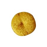 Singing Bowl Cushion Handmade Round Cushion Brocade Art Silk Home Decor Pillow For Tibetan Singing Bowl (7