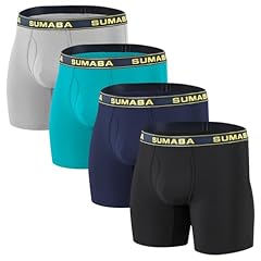 Lgrey/Green/Dblue/Black 4-pack