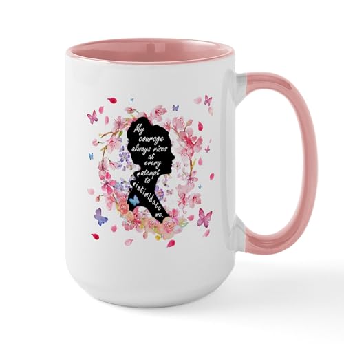 Taza de Cerámica 15 oz con Frase Orgullo y Prejuicio miniatura 1