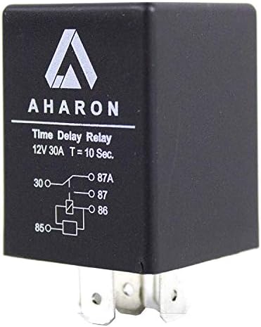 Time Delay Relay 10 Seconds 5 pin 12V 30A 5 pin SPDT