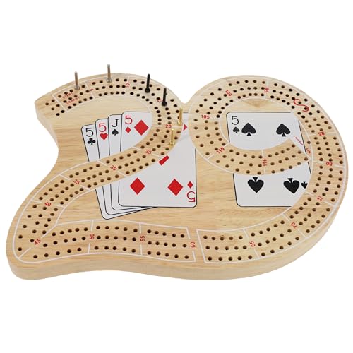 Classic 29 Cribbage Set juego de mesa de madera miniatura 7