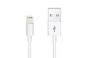 Cargador Original de iPhone - Cable Lightning a USB Certificado por Apple MFi (Blanco 1M/3.3FT)