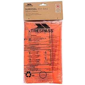 Trespass Radiator Rettungsdecke Survival Bivi Bag