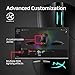 HyperX Pulsefire Dart - Wireless RGB Gaming Mouse, Software-Controlled Customization, 6 Programmable Buttons, Qi-Charging Battery up to 50 hours - PC, PS4, Xbox One Compatible,Black