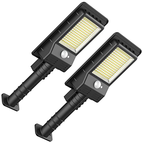 WONDOCK Solar Lights for Outside 168 LEDs Solar Motion Sensor Light 1000 Lumens Solar Powered Security Flood Lighting, Ideal for Yard, Garden, Front Door, Garage, Deck (2 Pack) WONDOCK Solar Lights for Outside 168 LEDs Solar Motion Sensor Light 1000 Lumens Solar Powered Security Flood Lighting, Ideal for Yard, Garden, Front Door, Garage, Deck (2 Pack)