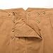 BPURB Mens Victorian Pants Cosplay Costume Steampunk Gothic Pants Trousers Khaki