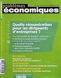 PROBLEMES ECONOMIQUES [No 2936] du 05/12/2007 - dossier quelle remuneration pour les dirigeants d'entreprises la remuneration des dirigeants le juste prix commens sont payes les patrons français criteres de remuneration du pdget de l'equipe dirigeante quelques propositions pour bien remunerer les pdg le debat aux etats unis mecenat baby boom du mecenat - qu'est ce qui motive les entreprises capitalisme six ans apres enron le nouveau visage des capitalismes economie de la defense externaliser