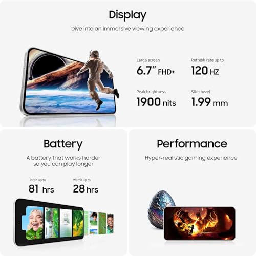 Samsung Galaxy S24 FE 128GB, Galaxy AI, 6.7" 120 Hz AMOLED Display, 50MP Camera, 8K Video, Unlocked Smartphone (CAD Version & Warranty) - Graphite (Renewed) - Image 5