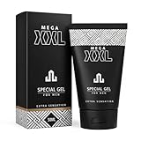 MEGA XXL Penis Gel – 50 ml – Intimpflege & Massagegel für Männer – unterstützende Anwendung bei Penisvergrößerung – Fokus Länge, Volumen & Umfang-Eindruck – tägliche XXL Routine