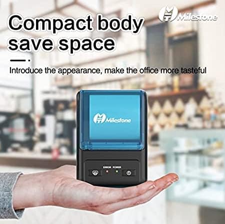 Image of P11 Advanced Thermal Printer 58mm 2 Inch USB + Bluetooth Android POS Receipt Bill for Small Business, Restaurant Swiggy, Zomato KOT, Shopping Mall, Mini Market - with 5pcs Roll (P11)