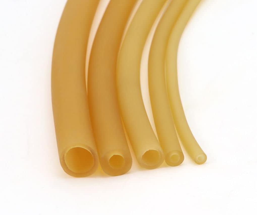 Latex Rubber Tubing, Silicone Hose Tube, Latex Rubber For Slingshot Fitness Yoga Sports Training 1.8-12mm ID Meter Length(4Mm*6Mm)