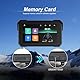 [2025] CAMECHO Carplay Motorrad Navi Display für Moto, 5 Zoll HD IPS Touchscreen IP68 Wasserdicht Motorcycle Navigationsgeräte mit Wireless Carplay Android Auto Bluetooth 5.0