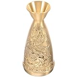 Ce vase à fleurs en laiton un ajout magnifique et élégant à tout décor d'intérieur, une pièce maîtresse parfaite pour n'importe quelle table pièce. Centre de table en laiton au design et à la forme uniques, avec un design de dragon , classique et plein de culture chinoise.
