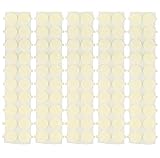 Pack of 100 pcs Candle Wick Stickers - Kare & Kind Retail Packaging (100 pcs, White)