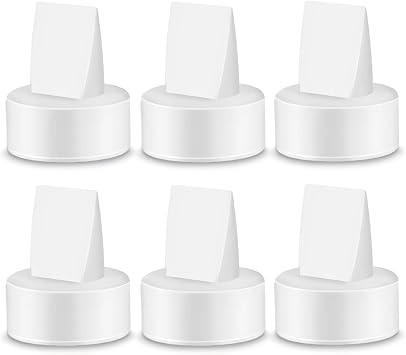 Maymom Duckbill Valves Compatible w/Spectra. Designed for Spectra S1 Spectra S2 Spectra 9 Plus Dew; Not Original Spectra Pump Parts Spectra S2 Accessories Replace Spectra Valve White, 6ct
