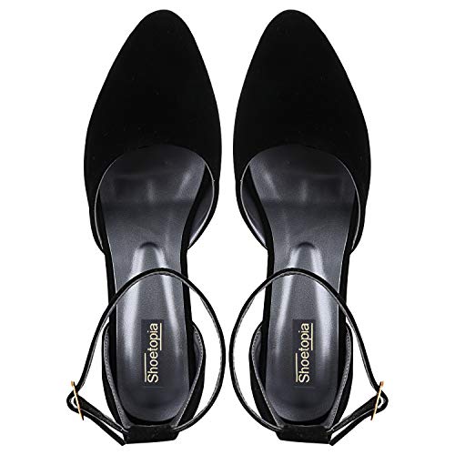 Image of Do Bhai Women Material Suede Stylish Pointed Toe Fashion Heel Sandal - Belly-J2