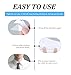 120Pcs Collar Stays for Men's Dress Shirts, Plastic Polo Shirt Collar Stays Self-Adhesive Inserts for Dress Shirts, No Curl Triangle Anti-Warping Edge Suitable for Men & Women Casual & Formal Wear
