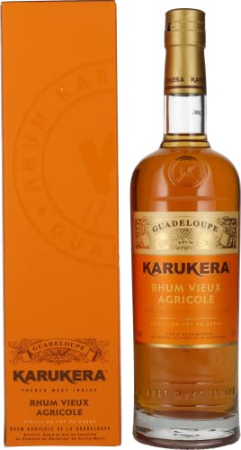 KARUKERA - Rhum Vieux Agricole - Rhum Agricole - 42% Alcool - Origine : France - Bouteille 70 cl Cover
