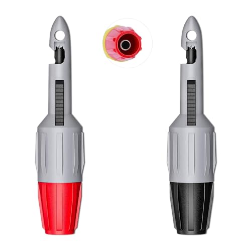 2pcs Wire Piercing Probe Kit, Insulation Puncture Wire Probe Piercing Clip Test Probe Tool for Multimeter Equipment Home Appliance Repair Electricity Meter Testing (Gray, 4mm)