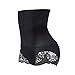 KSKshape Hi-waist Shapewear Seamless Butt lifter Tummy Control Body Shaper Thigh Slimming Boyshort for women,Black,Size XL/2XL