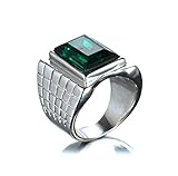 ♥Dies ist ein sehr schönen und einzigartigen Ring aus Edelstahl, nicht nur komfortable und leichter, aber auch wäre eine tolle Weihnachten, Freundschaftoder Partnerschaft Ring.