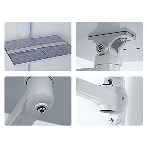 Soporte de proyector para pared inclinable con bandeja universal giratoria de 360 grados 3