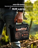 Tragbares Solarpanel, Lumopal 60 W, faltbares Solar-Ladegerät-Set mit USB QC3.0 PD 60 W Typ-C DC 23 V Ports, IP65 wasserdicht für Camping, Rucksackreisen, Wohnmobil, Reisen, kompatibel mit Handy – Ansicht 6