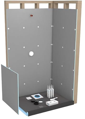 wedi Shower Center Drain Kit (36in. x 60in. x 1.5in.)