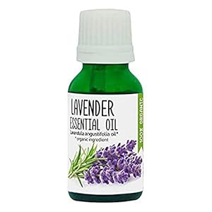 Elfeya Cosmetics LAVENDER (Lavande) ESSENTIAL OIL (15ml/300 drops) Pure Organic Aromatherapy Oil. Anxiety Relieve, Refreshing and Skin Healing. Use in Massage Oil, Diffusers, Sleep Aid Spray