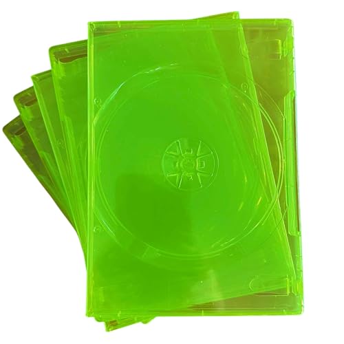 Video Game, CD, DVD, Blu-Ray Replacement Case – Perfect for Xbox 360 and Xbox One – Compatible with Other Console and Media Discs (2)