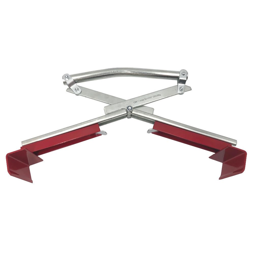 Cobaltix Lève Dalle/Porte Dalle 1 Main PRO Réglable de 350 à 630 mm - Charge Maximale 30 Kg - Outil Professionnel pour Manipulation Facile des Dalles et Carreaux