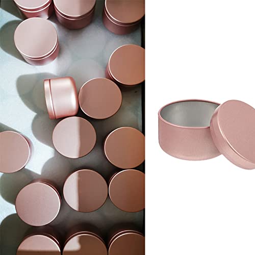 Boîtes métal bougie hermétiques 50ml en aluminium robuste - 2