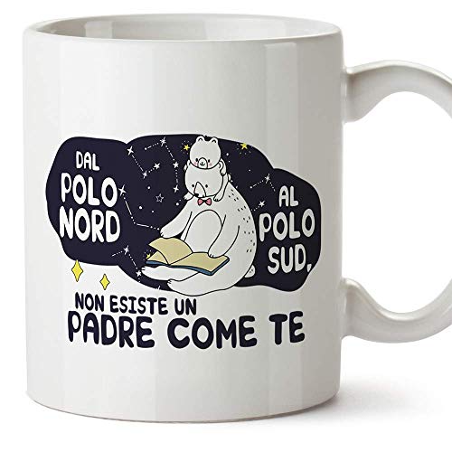 Mugffins Tazza papà (Miglior Padre del Mondo) - dal Polo